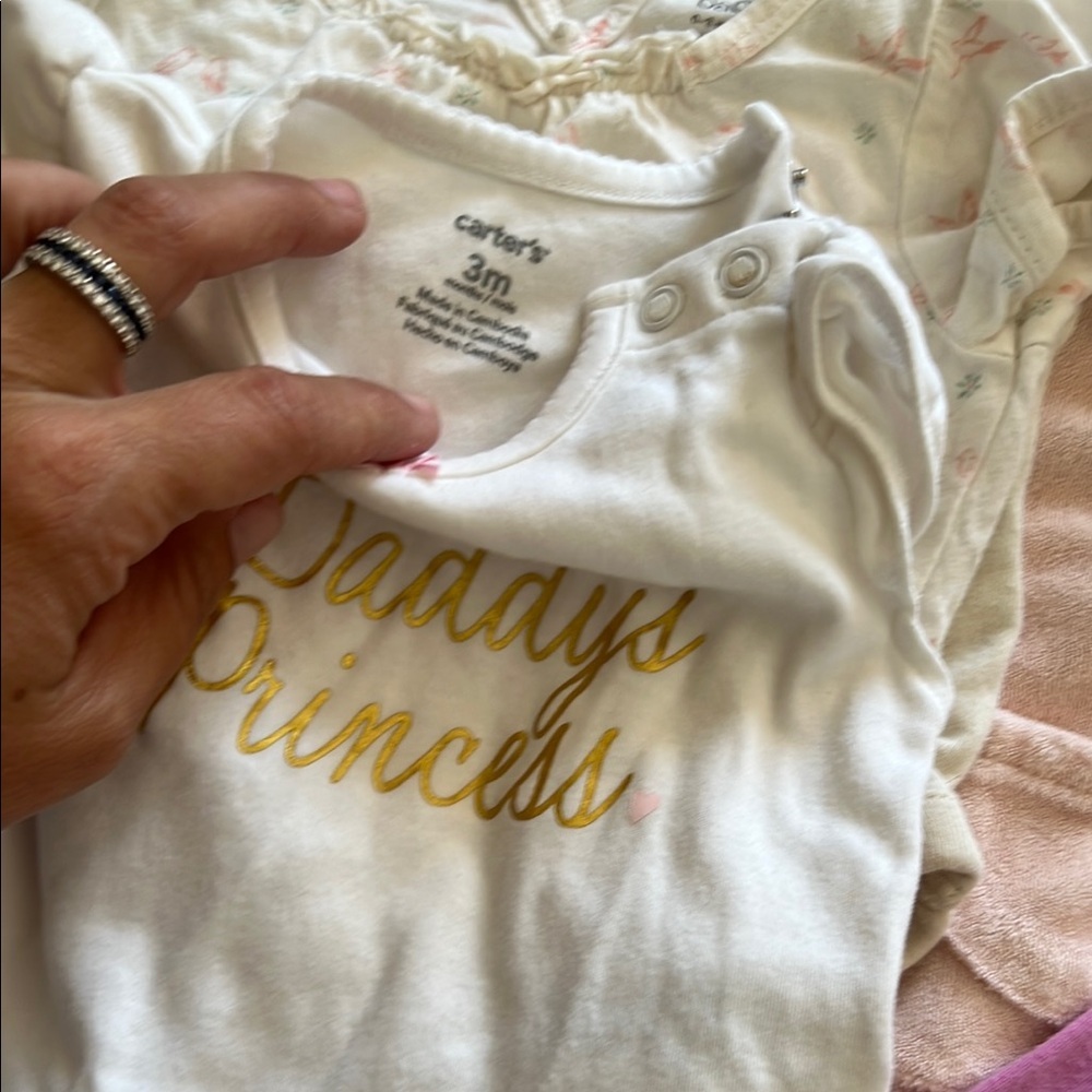 Baby Girl Clothing Set in Pink and White - Picture 4 of 8